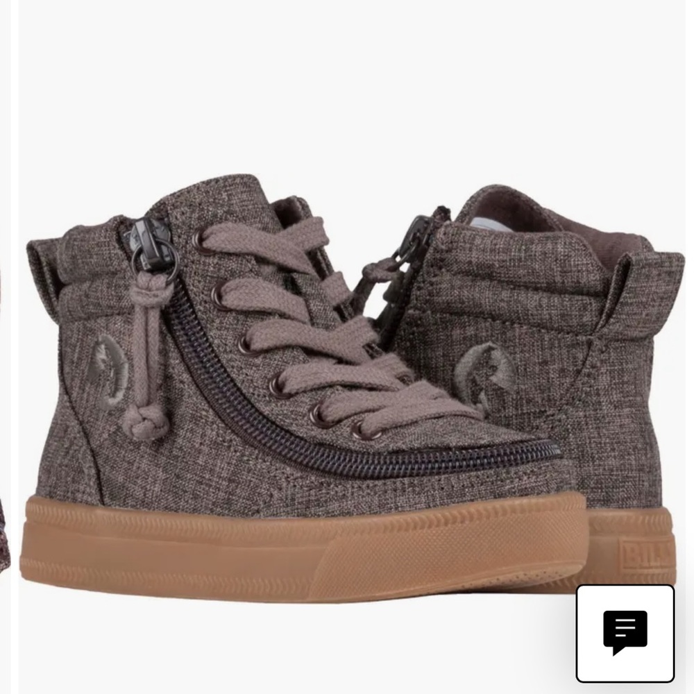 BILLY Footwear high top zipper sneakers size 8